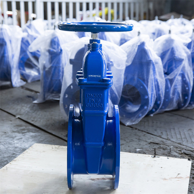 Selo macio dútile elástico da válvula de porta do gel de silicone QT450 da válvula de porta do ferro DN100 Dn300