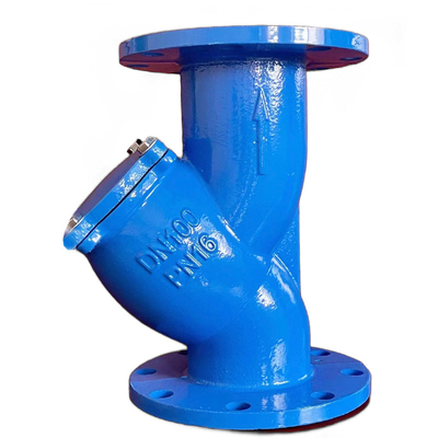 150 lb Pn10 Pn16 Filamento de ferro dúctil tipo Y com extremidades flangadas