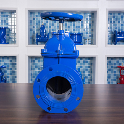 Válvula de porta do aço carbono da porca PN16 do cobre da válvula de porta F4 de GGG40 Dn150