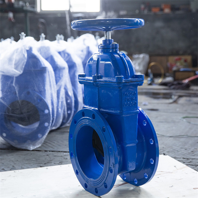 A flange de válvula dútile da porta do ferro de GGG40 GGG50 termina a válvula de porta da baixa temperatura
