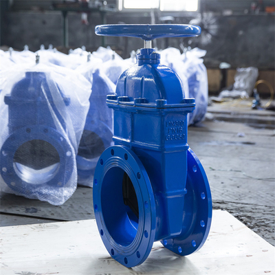 Válvula de porta dútile de alta temperatura do ferro Dn300 da válvula de porta GGG50 de PN10 PN16