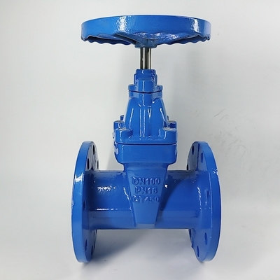 A comporta customizável de Ggg50 Pn16 flangeou volante resiliente da válvula de porta de Seat operado