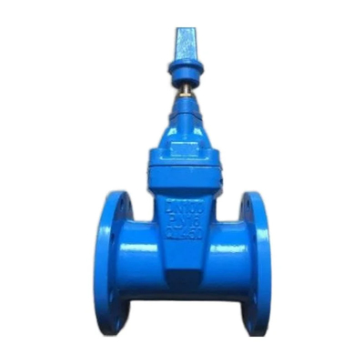 Rodas de manuseio Assento resistente Conexão de flange de válvula de vedação suave