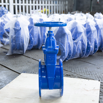 A flange termina o padrão alemão macio resiliente do selo Pn16 Z45X-16 de Seat da válvula de porta Dn100